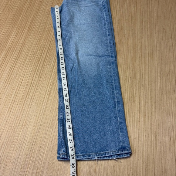 American Eagle AE Strigid High-Waist Stovepipe Jean Women’s Size 4 Distressed - Picture 8 of 11